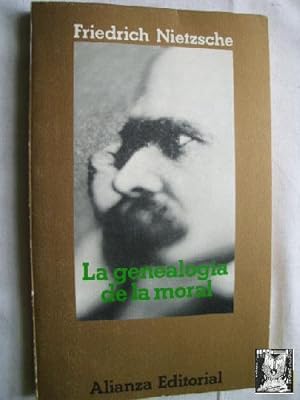 Imagen del vendedor de LA GENEALOGÍA DE LA MORAL a la venta por Librería Maestro Gozalbo
