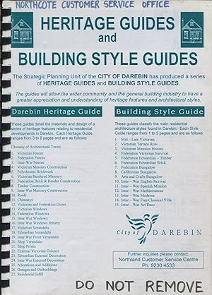Heritage guides and building style guides.