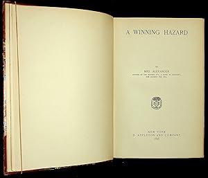 Immagine del venditore per A Winning Hazard (Appletons' Town and Country Library no. 192 ) venduto da Avenue Victor Hugo Books