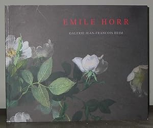 Image du vendeur pour Emile Horr mis en vente par Exquisite Corpse Booksellers