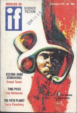 Immagine del venditore per IF Worlds of Science Fiction: July / August, Aug. 1970 ("What's Become of Screwloose?"; "The Flying Sorcerers") venduto da Books from the Crypt