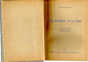 Seller image for LOS NAUFRAGIOS DE LA SELVA. for sale by Librera Javier Fernndez