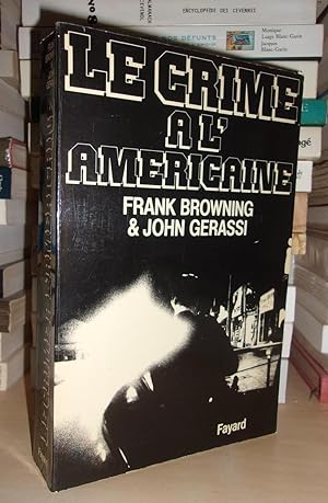 Imagen del vendedor de LE CRIME A L'AMERICAINE a la venta por Planet's books