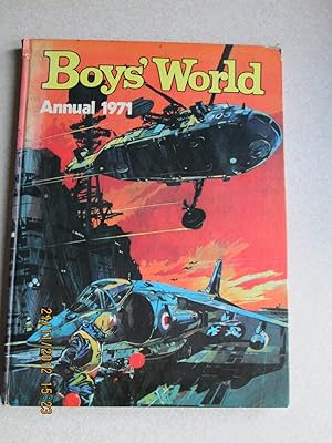Imagen del vendedor de Boys' World Annual 1971 a la venta por Buybyebooks