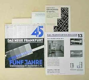 Das neue Frankfurt. Internationale Monatsschrift für die Probleme kultureller Neugestaltung. . IV...