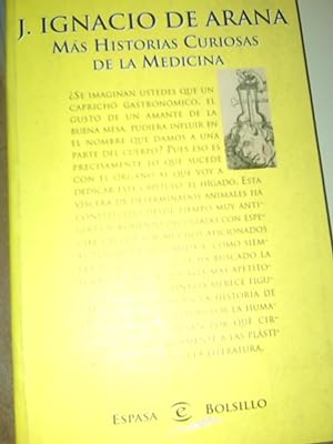 Imagen del vendedor de Ms Historias Curiosas de la Medicina a la venta por Librera Virtual DPL