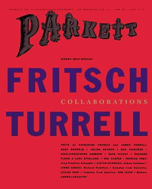 PARKETT NO. 25: KATHARINA FRITSCH, JAMES TURRELL - COLLABORATIONS + EDITIONS: BEAT STREULI - INSERT