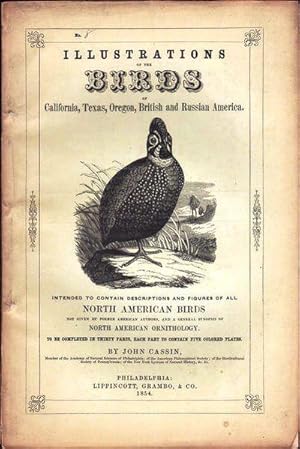 Image du vendeur pour Illustrations of the Birds of California, Texas, Oregon, British and Russian America. Fascicule 8. Text pages 213-240 & plates 36-40 as issued in original wraps. mis en vente par William Chrisant & Sons, ABAA, ILAB. IOBA, ABA, Ephemera Society