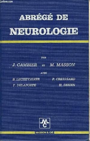 Imagen del vendedor de ABREGES DE NEUROLOGIE. a la venta por Le-Livre