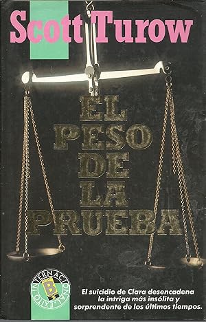 Seller image for EL PESO DE LA PRUEBA for sale by ALZOFORA LIBROS