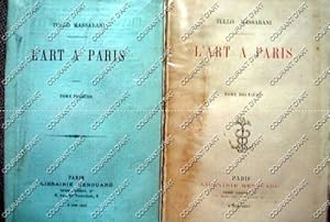 L'ART A PARIS. 2 VOLUMES. (Weight= 1226 grams)