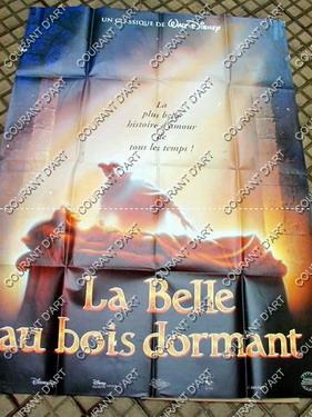 AFFICHE DE CINEMA : BELLE AU BOIS DORMANT (LA) (Animation, , , ) - 1969. FORMAT : 120x160. (Weigh...