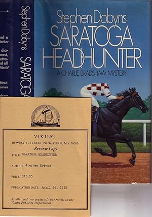 Imagen del vendedor de SARATOGA HEADHUNTER. a la venta por Monroe Stahr Books