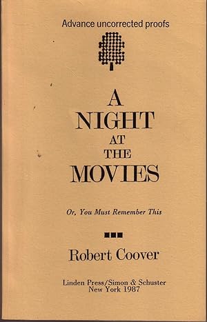 Imagen del vendedor de A NIGHT AT THE MOVIES. a la venta por Monroe Stahr Books