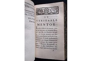 Seller image for L'univers enigmatique. [Ensemble] Le vritable mentor, ou l'ducation de la noblesse for sale by Librairie Le Feu Follet