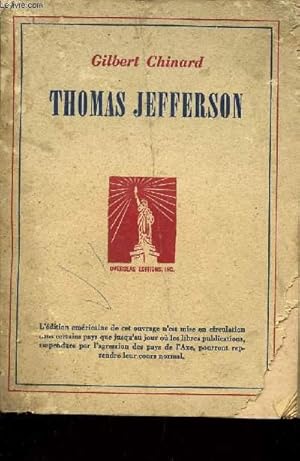 Bild des Verkufers fr THOMAS JEFFERSON. zum Verkauf von Le-Livre