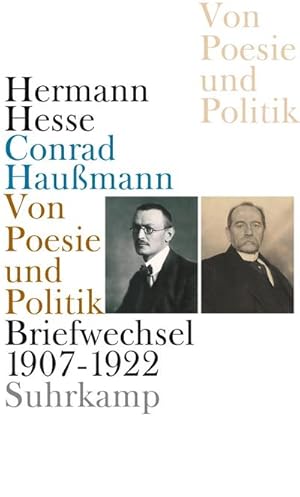 Bild des Verkufers fr Von Poesie und Politik : Briefwechsel 1907-1922 zum Verkauf von AHA-BUCH GmbH
