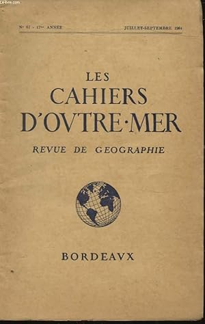 Bild des Verkufers fr LES CAHIERS D OUTRE MER N67 : LES PLANTATIONS DE CANNE A SUCRE DE TUCUMAN - NAISSANCE D UNE REGION EN AFRIQUE CENTRALE - DU MAIS SAUVAGE AU MAIS CULTIVE LES DECOUVERTES DE TEHUACAN zum Verkauf von Le-Livre