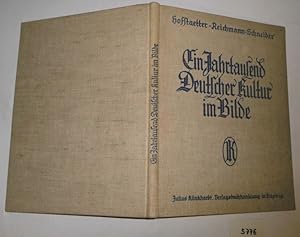 Immagine del venditore per Ein Jahrtausend Deutscher Kultur im Bilde 800-1800 venduto da Versandhandel fr Sammler