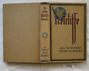 Image du vendeur pour Retcliffe - Band 8: Das Testament Peters des Groen mis en vente par Versandhandel fr Sammler