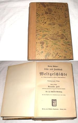 Bild des Verkufers fr Lehr- und Handbuch der Weltgeschichte (4. Band) zum Verkauf von Versandhandel fr Sammler