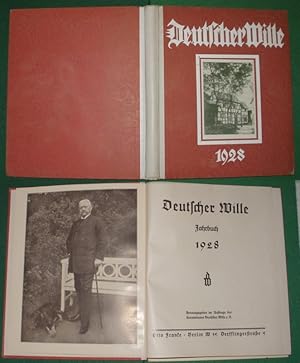 Imagen del vendedor de Deutscher Wille - Jahrbuch 1928 a la venta por Versandhandel fr Sammler