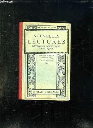 Seller image for NOUVELLES LECTURES. LITTERAIRES, SCIENTIFIQUES ARTISTIQUES. COURS MOYEN. for sale by Le-Livre