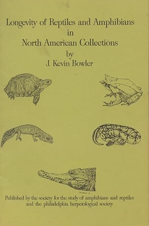 Bild des Verkufers fr Longevity of Reptiles and Amphibians in North American Collections. zum Verkauf von Frank's Duplicate Books