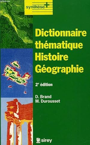 Seller image for DICTIONNAIRE THEMATIQUE HISTOIRE GEOGRAPHIE for sale by Le-Livre