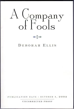 Seller image for A Company of Fools (UCP) for sale by Purpora Books