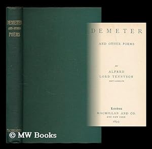 Seller image for Demeter, and other poems / by Alfred, Lord Tennyson for sale by MW Books