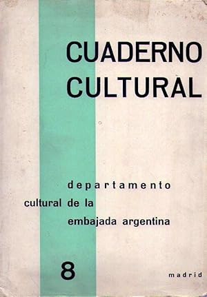 CUADERNO CULTURAL - No. 8 - Año IV, 1967. (Xul Solar)