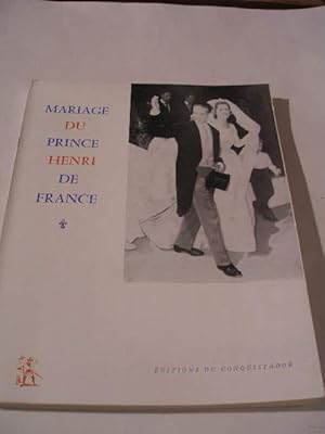 Imagen del vendedor de ALBUM SOUVENIR DU MARIAGE DE SON ALTESSE ROYALE LE PRINCE HENRI DE FRANCE COMTE DE CLERMONT AVEC SON ALTESSE ROYALE LA DUCHESSE MARIE THERESE DE WURTEMBERG a la venta por LIBRAIRIE PHILIPPE  BERTRANDY