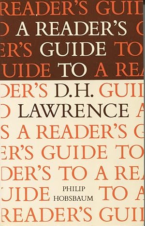 Immagine del venditore per A Reader's Guide to D. H. Lawrence venduto da Kenneth A. Himber