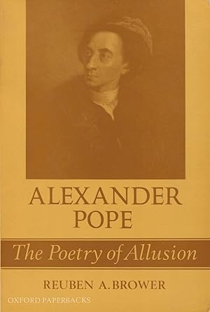 Seller image for Alexander Pope: The Poetry Of Allusion for sale by Kenneth A. Himber