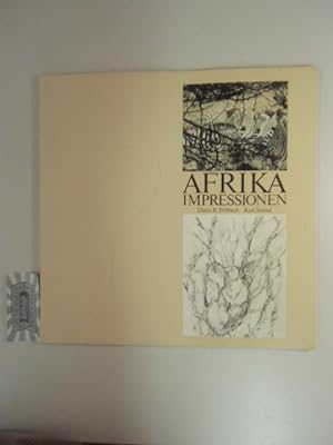 Seller image for Afrika Impressionen. Fotografiert von Dieter K. Frbisch, gezeichnet von Kurt Steinel. for sale by Druckwaren Antiquariat
