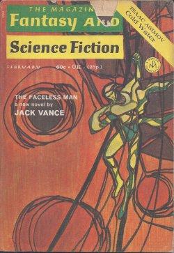 Immagine del venditore per The Magazine of FANTASY AND SCIENCE FICTION (F&SF): February, Feb. 1971 ("The Faceless Man") venduto da Books from the Crypt