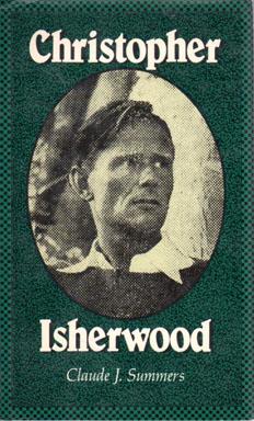 Bild des Verkufers fr Christopher Isherwood zum Verkauf von Sutton Books