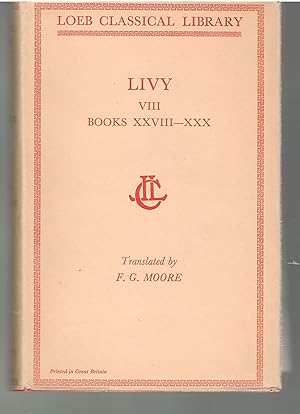 Livy VIII Books XXVIII-XXX