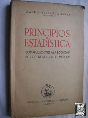 PRINCIPIOS DE ESTADÍSTICA