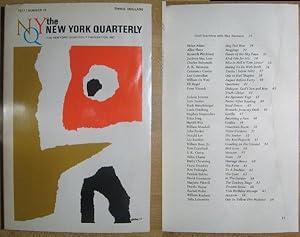 Seller image for The New York Quarterly; 1977, Number 19 for sale by Veery Books