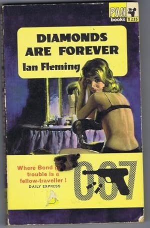 Bild des Verkufers fr DIAMONDS ARE FOREVER. (1963 Pan Book # X235 ) James Bond - OO7 Adventure zum Verkauf von Comic World