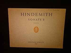 Image du vendeur pour Sonate II - Orgel mis en vente par H&G Antiquarian Books