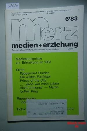 medien+erziehung 6/83. - Zweimonatsschrift für. audiovisuelle Kommunikation