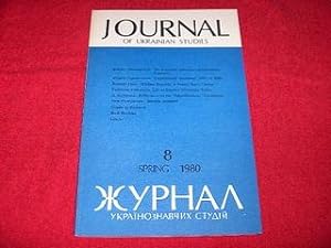 Journal of Ukrainian Studies [8: Spring 1980]