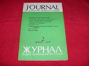 Journal of Ukrainian Studies [2: Spring 1977]