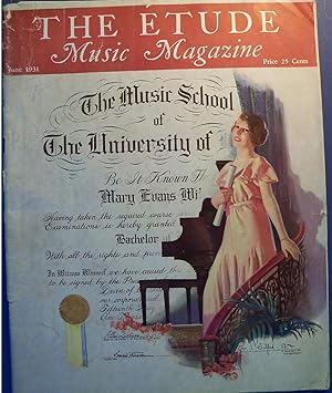 Image du vendeur pour THE ETUDE MUSIC MAGAZINE JUNE 1931 mis en vente par Wilson Book Research