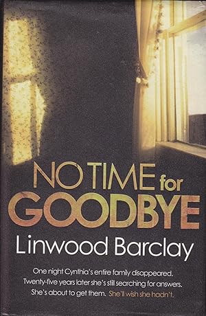 Seller image for No Time for Goodbye for sale by Kevin Webb Books