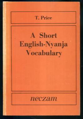 A Short English-Nyanja Vocabulary