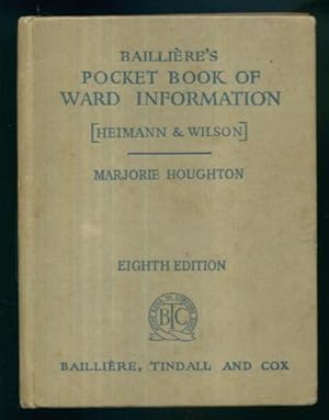 Seller image for Bailliere's Pocket Book of Ward Information for sale by Lazy Letters Books